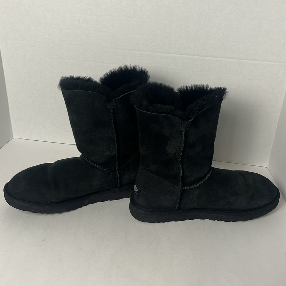 Ugg Black Azalea Charm Boots Women's Size 9 - Picture 8 of 8
